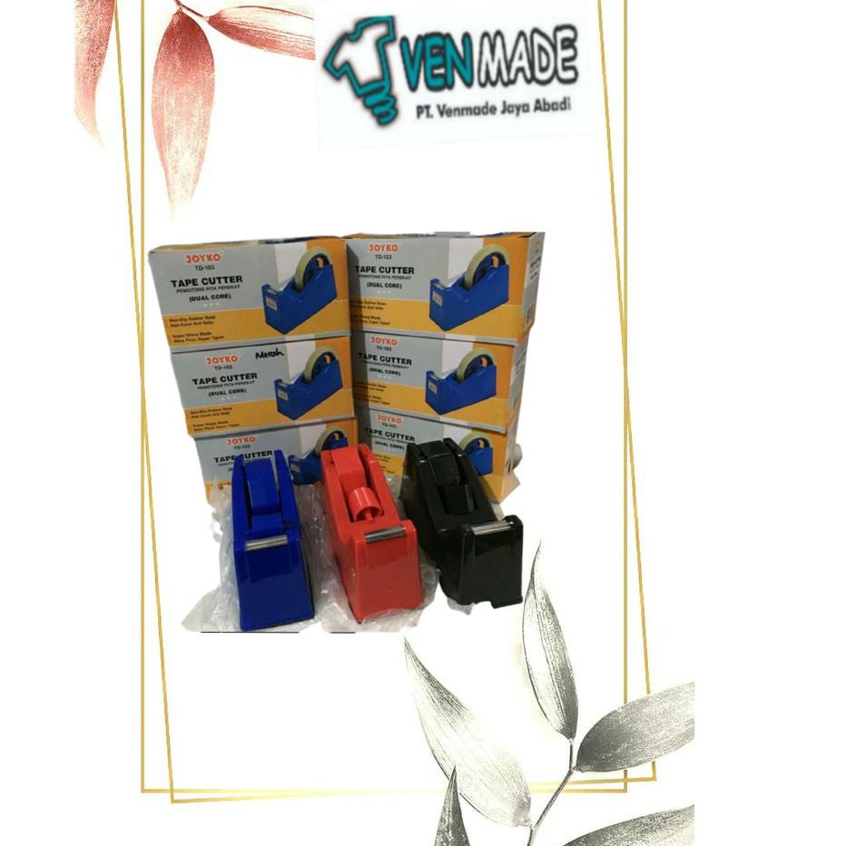 

New Dispenser Isolasi / Tape Cutter Joyko TD-103 Dual Core,,