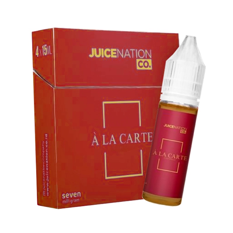 ALA CARTE Cream Biscuit E-Liquid 4X15ML 4MG [ vape / rokok elektrik ]