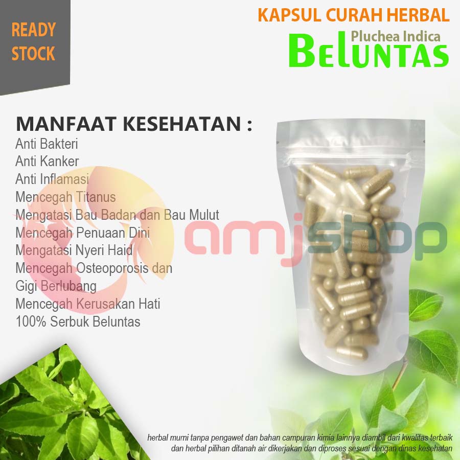 

KAPSUL CURAH HERBAL BELUNTAS Keputihan Rematik Migrain Osteoporosis Hati