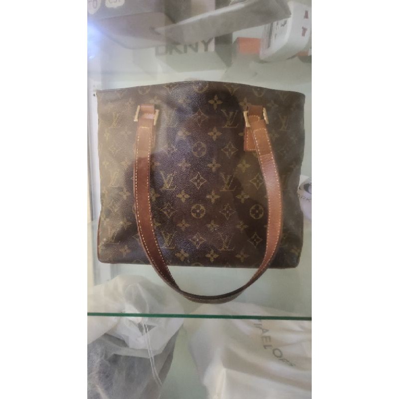 preloved louis vuitton lv monogram cabas piano tahun 2003 original authentic