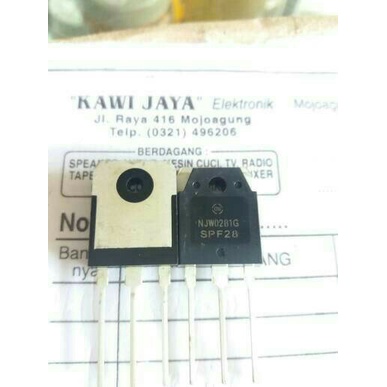 Transistor Final Power Built Up NJW 0302G NJW 0281G