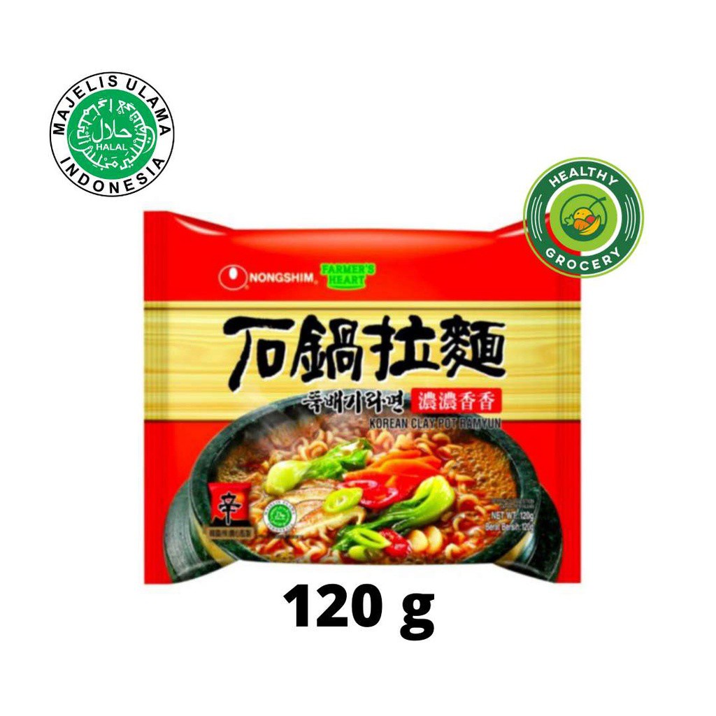 

Nongshim Korean Clay Pot Ramyun 120gr Mie Korea
