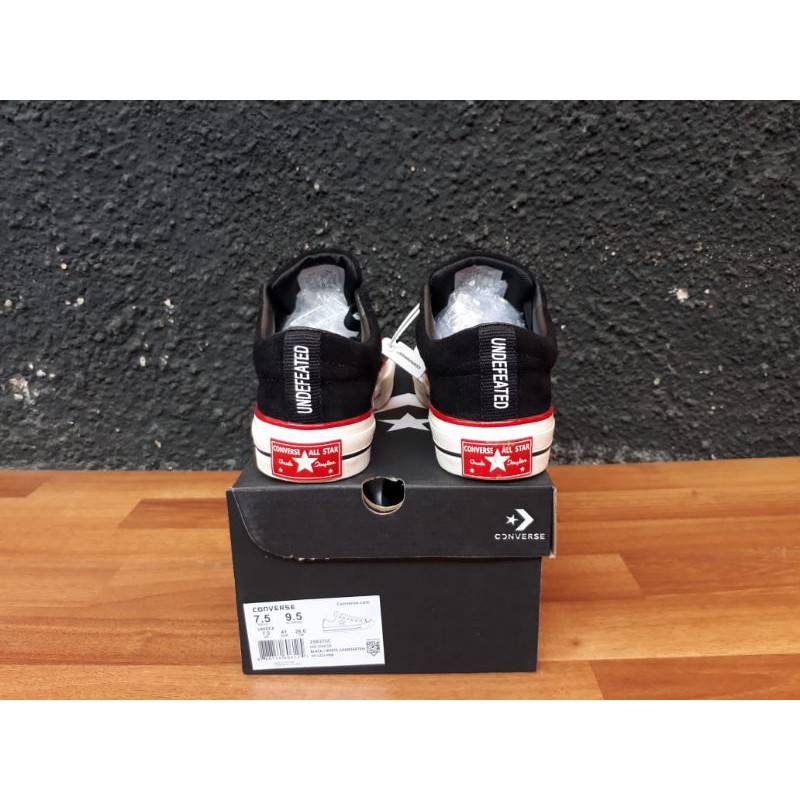 PROMO SEPATU SNEAKERS VANS CONVERSE ALLSTAR UNDEFEATED BLACK