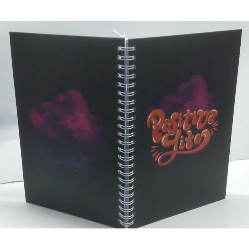 NOTEBOOK Blocknote CUSTOM MURAH A5 SPIRAL Laminasi