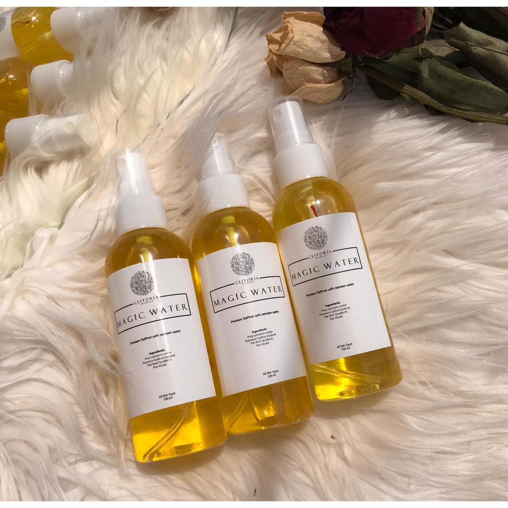 FACE MIST SAFFRON - MAGIC WATER (Premium Saffron Kashmir & Zamzam Water)