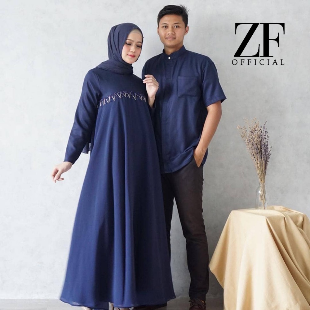 Dress Couple Pasangan Fashion Muslim Nazwa