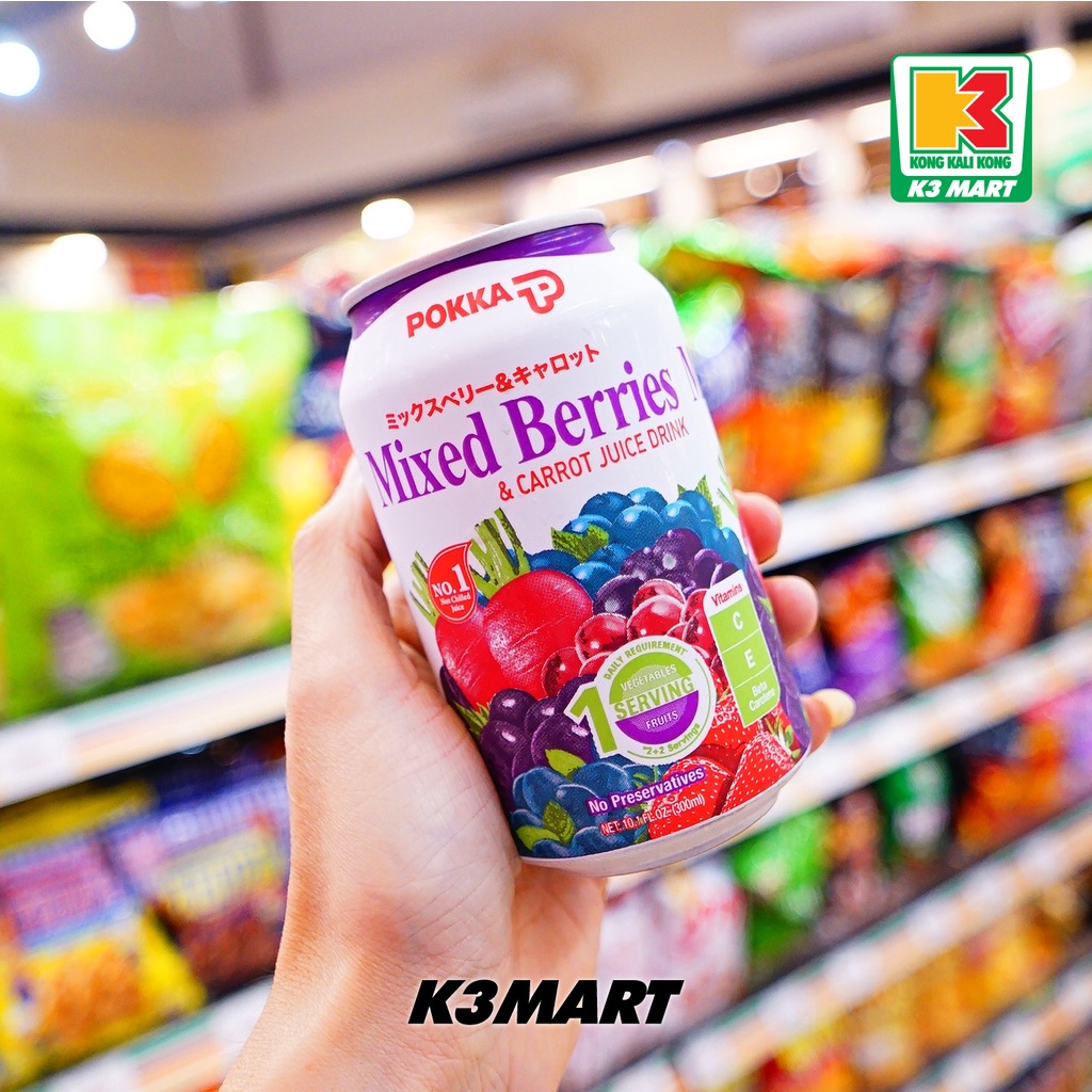 Jual Pokka Mixed Berries & Carrot Juice 300ml Shopee Indonesia