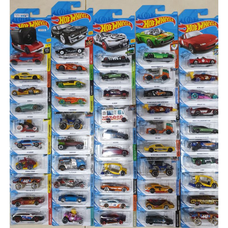 AA. Hot Wheels Basic original with card. Bisa pilih. Harga murah.