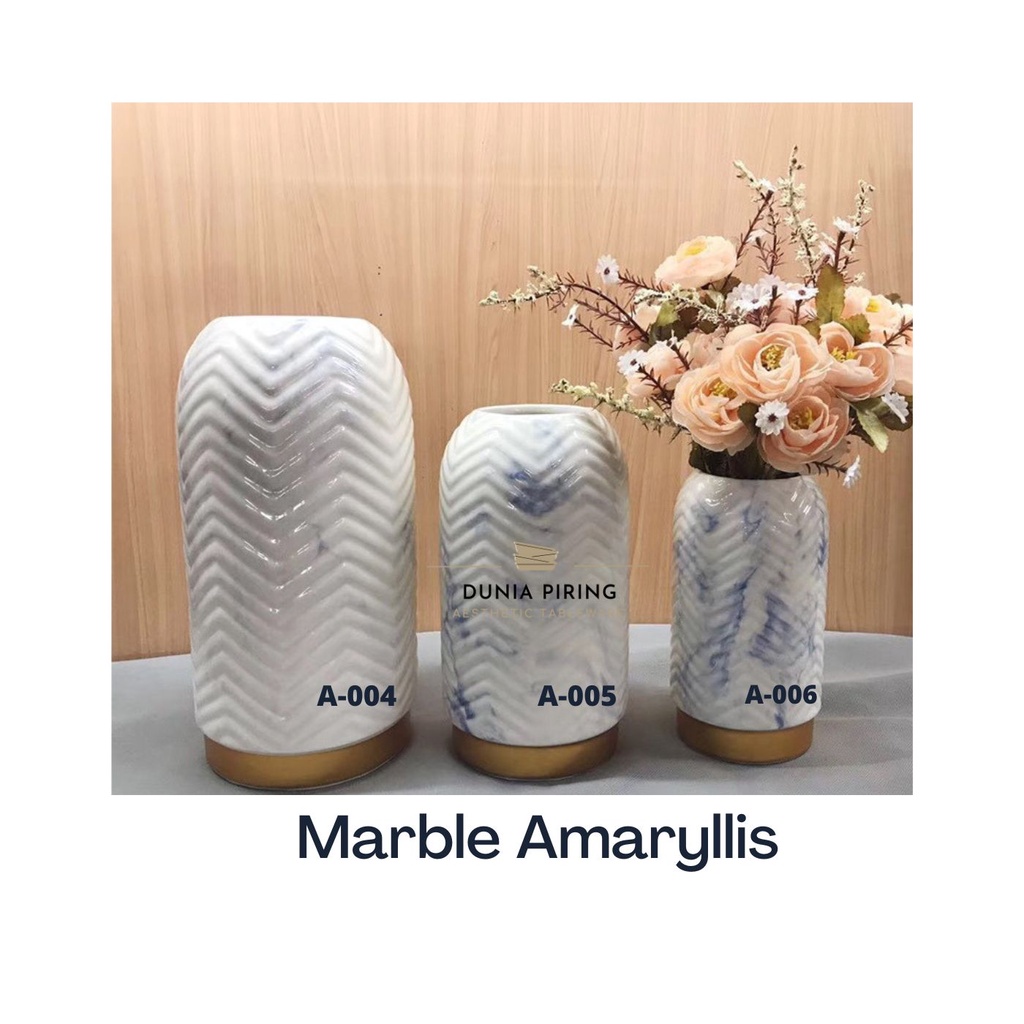 DUNIA PIRING VAS BUNGA KERAMIK / VAS BUNGA AESTHETIC / VAS BUNGA / VAS KERAMIK
