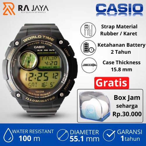 CASIO Jam Tangan Casio Pria General Digital Man CPA-100-9A / CPA100 / CPA1009