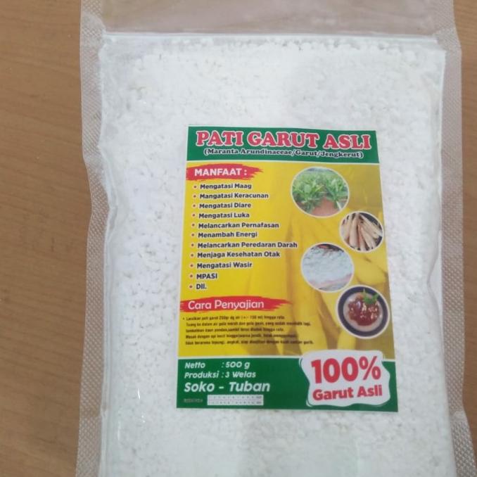 

[COD] Pati Garut, Umbi Garut, Tepung Garut obat asam lambung maag gerd [COD]