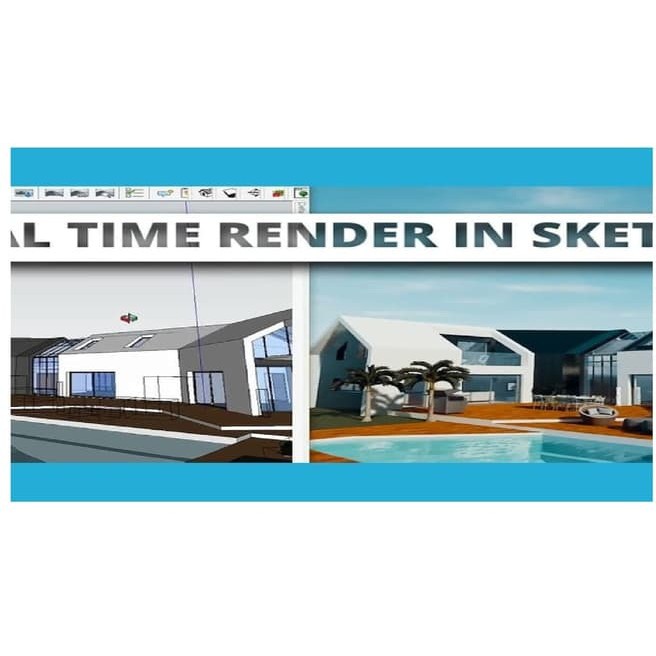 Enscape 3D V ray for sketchup revit ArchiCAD 2018