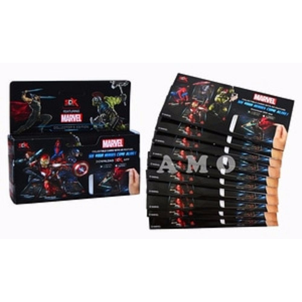 MARVEL 5DX MOBILE KARTU AUGMENTED REALITY 10 AMPLOP KARTU MARVEL Am1