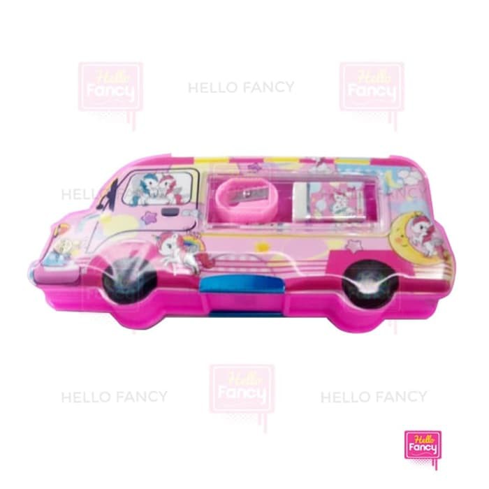 

Tempat Pensil Magnet Set + Isi / Kotak Pensil / Pensil Case XD-9565S