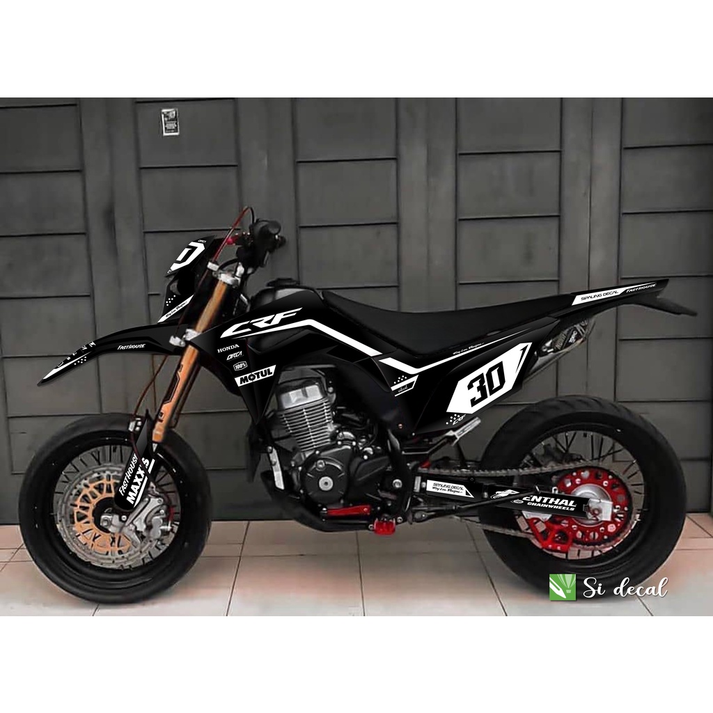 stiker decal custom full body crf 150L free request bagus murah keren