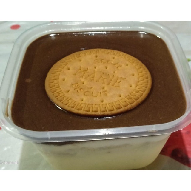 

Puding Regal Topping Choklat