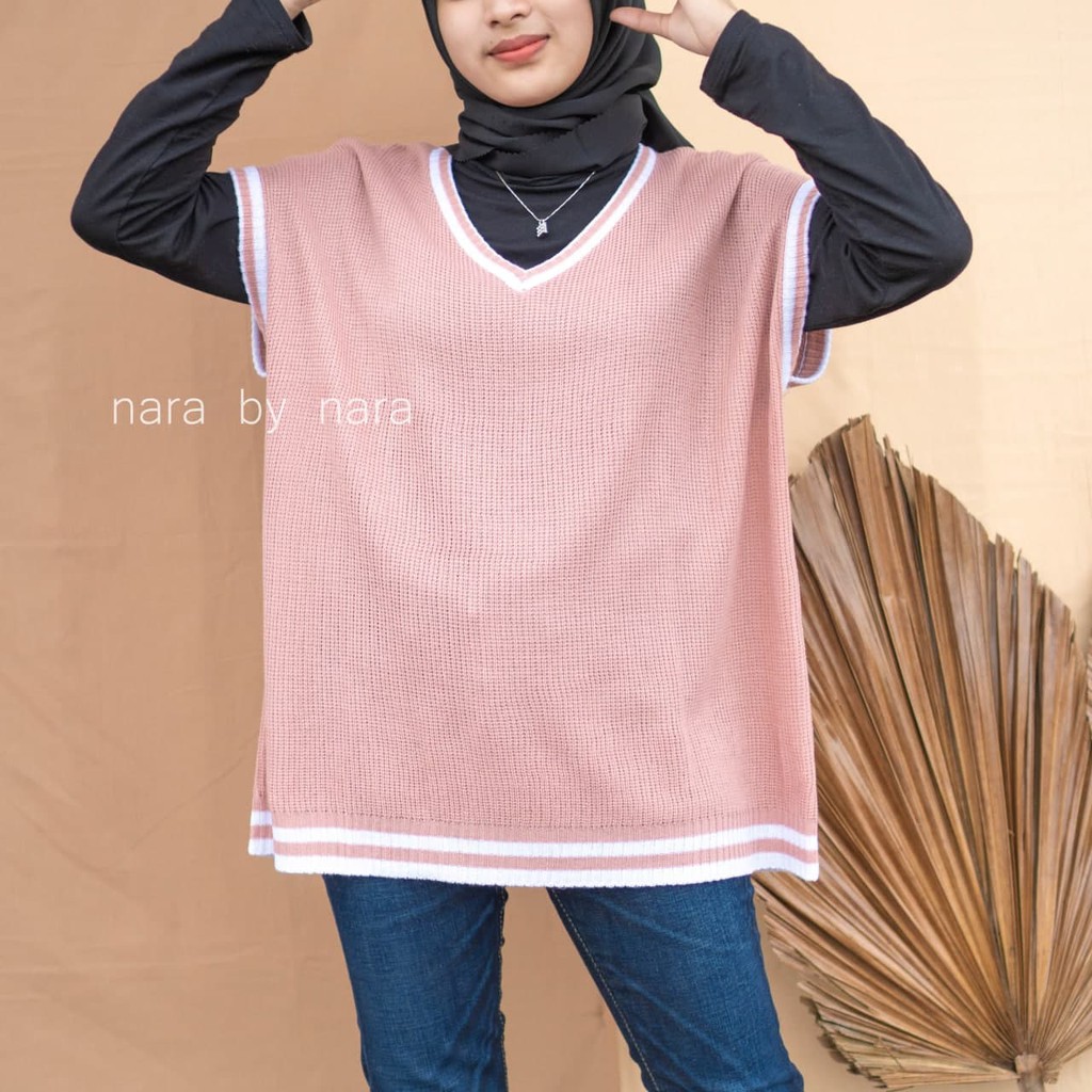 Nara Grosir - Pevita Vest | Fashion Terkini | Sweater Termurah