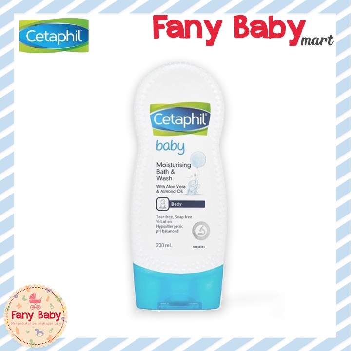 CETAPHIL BABY MOISTURISING BATH AND WASH / 230ML