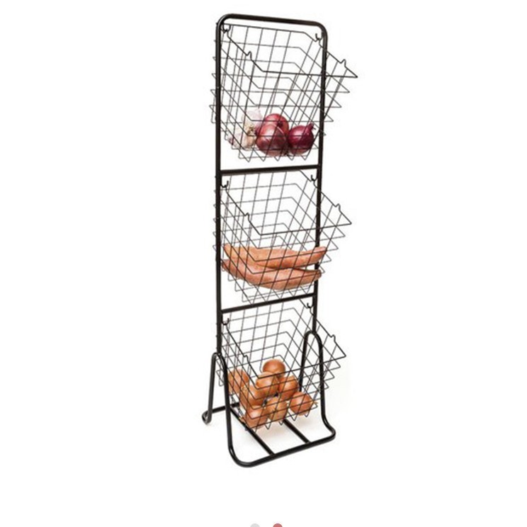 Rak Serbaguna Wire 3 Tier Vegetable Stand Shopee Indonesia