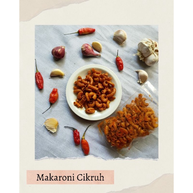 

Makaroni Cikruh pedas / pedas daun jeruk 50gr