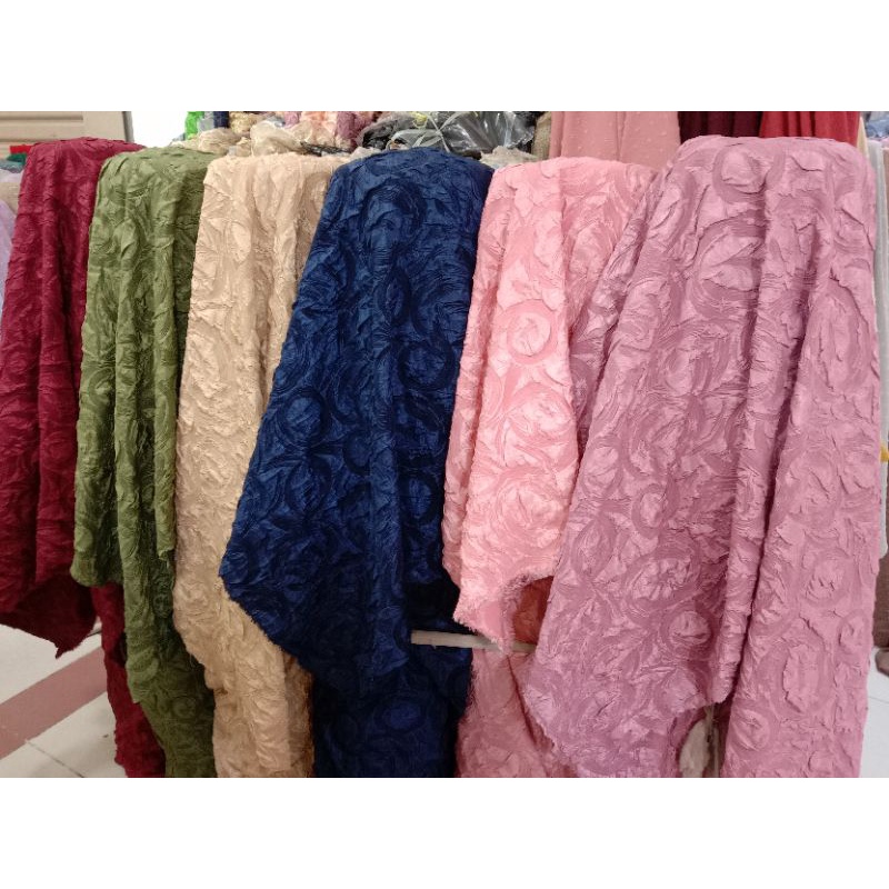 kain/bahan jaguar embos/jaguar fukuro embos