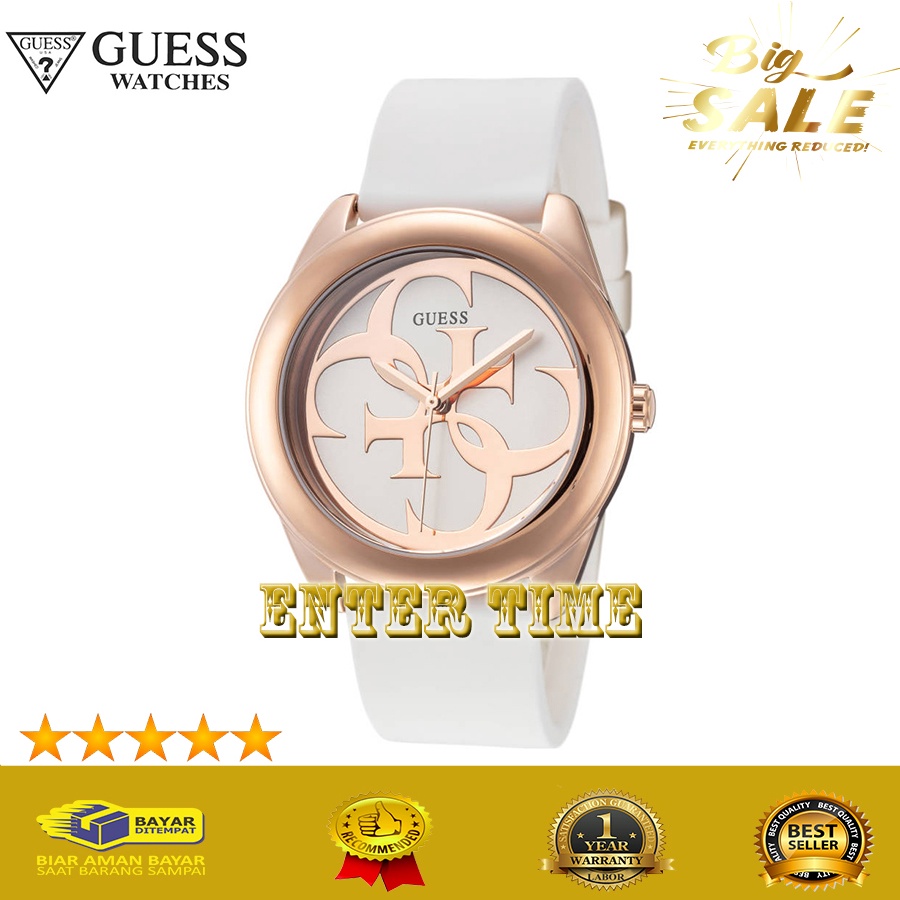 HOT PROMO  JAM TANGAN WANITA IMPORT TERBARU MERK GUESS W0911L5 JAM TANGAN GROSIR TERMURAH GARANSI 1 
