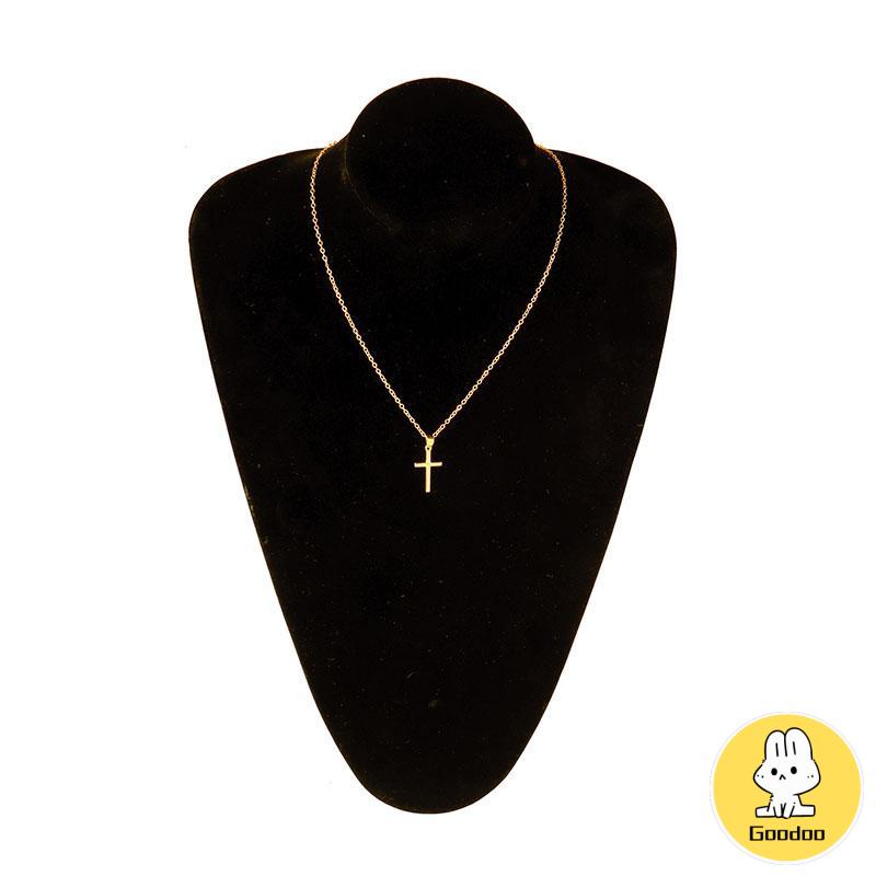 Kalung-SWalib Pria Rantai Vintage Cross-SWalib Liontin Kalung -Doo