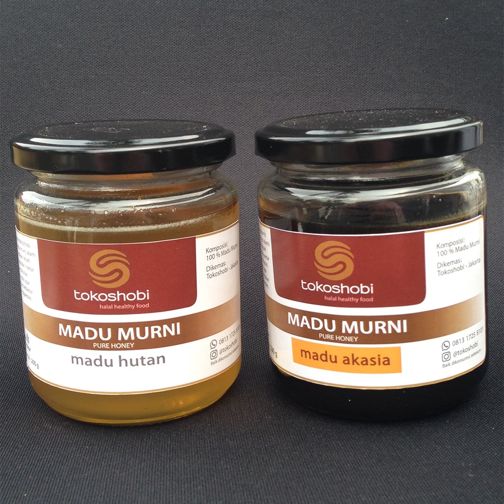 

Paket Madu Tokoshobi Hutan dan Akasia 250 gram