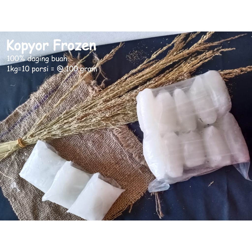 Buah Kopyor Frozen,beku,harga murah,grosir,berkualitas
