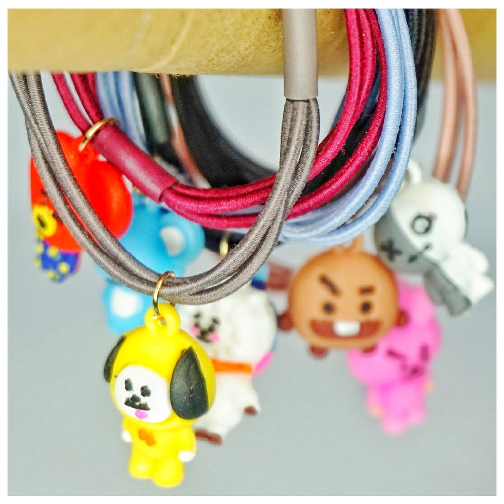 Ikat rambut bts / kuciran rambut BTS / gelang BTS