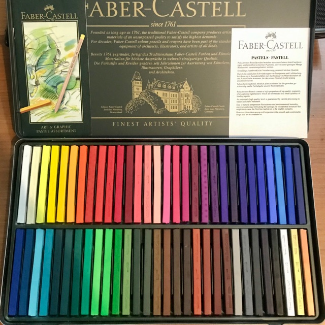 

Faber Castell Pastel Crayon Polychromos Set of 60 (MADE IN GERMANY)