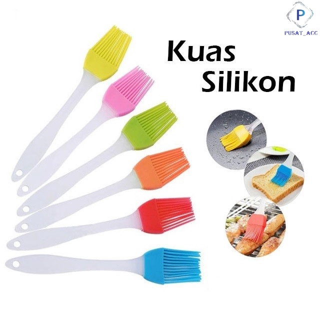 K02- Kuas Roti Cake Barbeque Mentega Food Brush Silikon