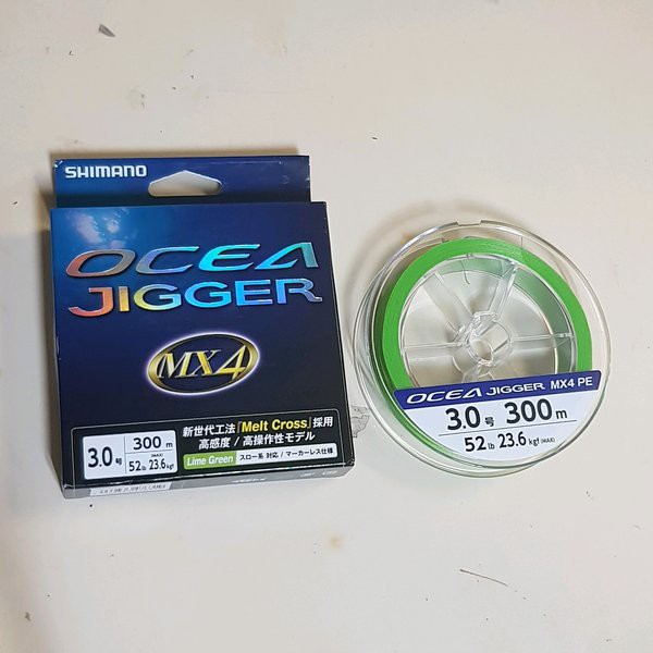 Senar Pancing Shimano OCEA JIGGER MX4 300M