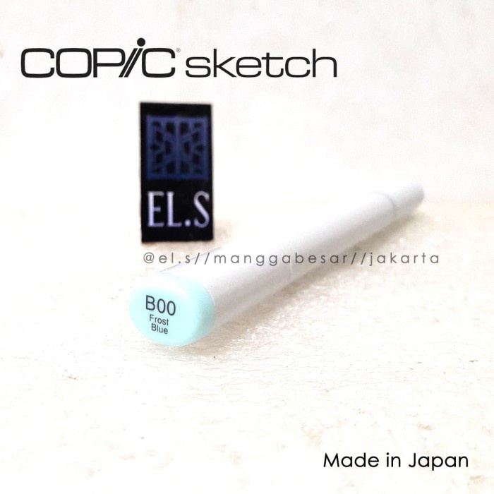 

Lucu Copic Sketch Marker B00 Frost Blue ( Csm ) Gilaa!!!