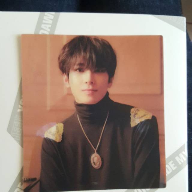 Seventeen You Made My Dawn album - Wonwoo Lenticular (Eternal Sunshine version)