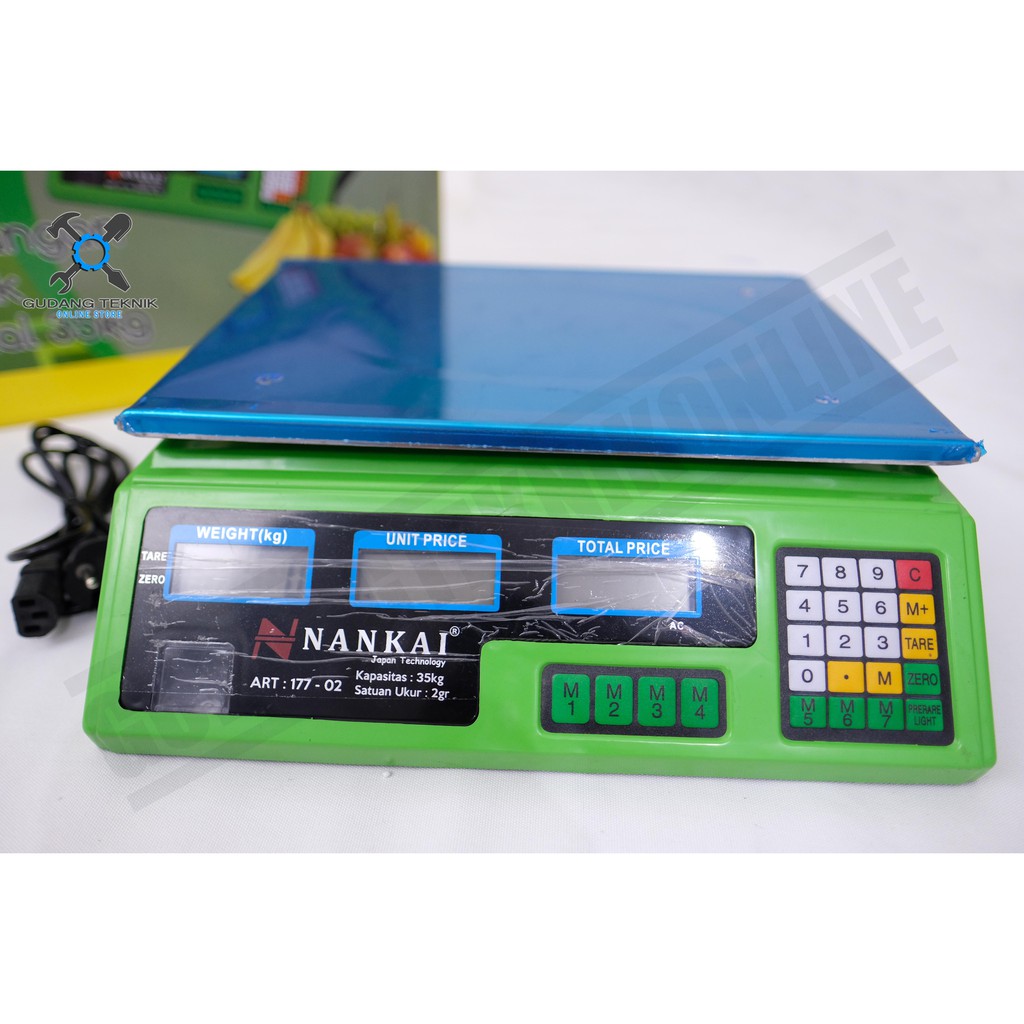 Timbangan Duduk Digital 35Kg NANKAI 35 KG | Shopee Indonesia