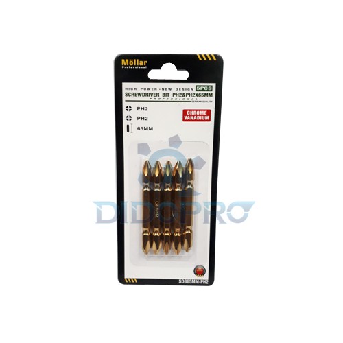 Mata Obeng Angin Bor Gypsum PH2 65mm Double Ended Bits Screwdriver (+)