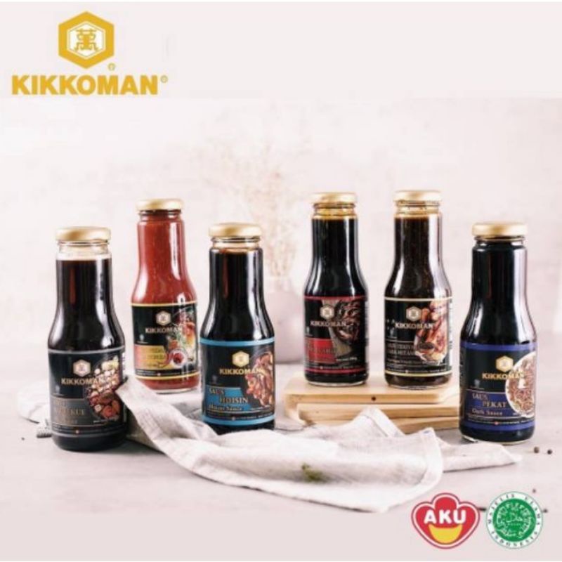 

KIKKOMAN SAUS HALAL / SAUS MARINASI / BULGOGI/ TERIYAKI/ ALL PURPOSE