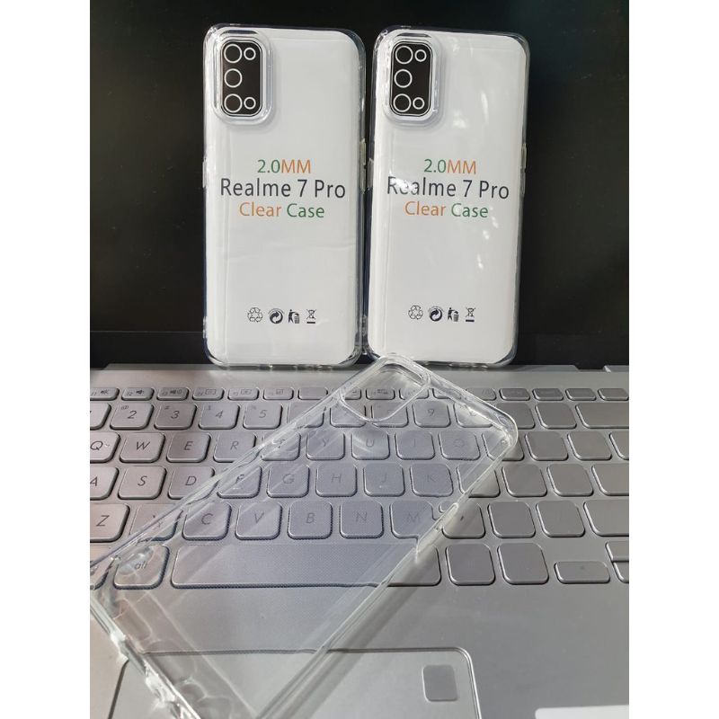 SOFTCASE TRANSPARAN REALME 7/7PRO /7i/C17/8/8PRO PREMIUM QUALITY TEBAL 2.0MM