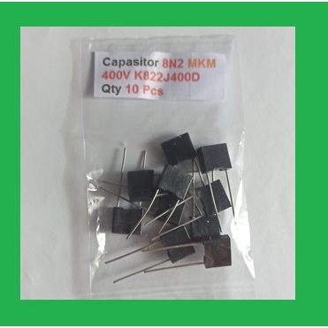 Qty 10 Pcs Capasitor 8N2 MKM 400V K822J400D