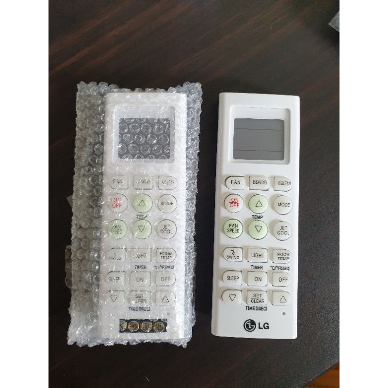 remote ac LG jet cool