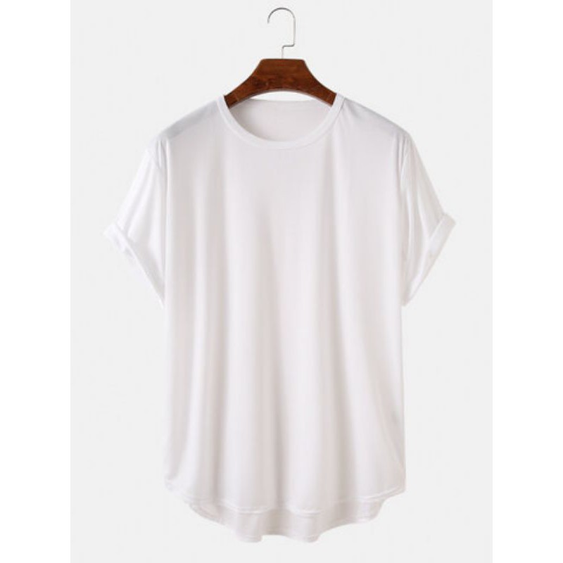 Zimple Basic T-shirt Longline | Kaos Polos Pria wanita Premium Original Distro