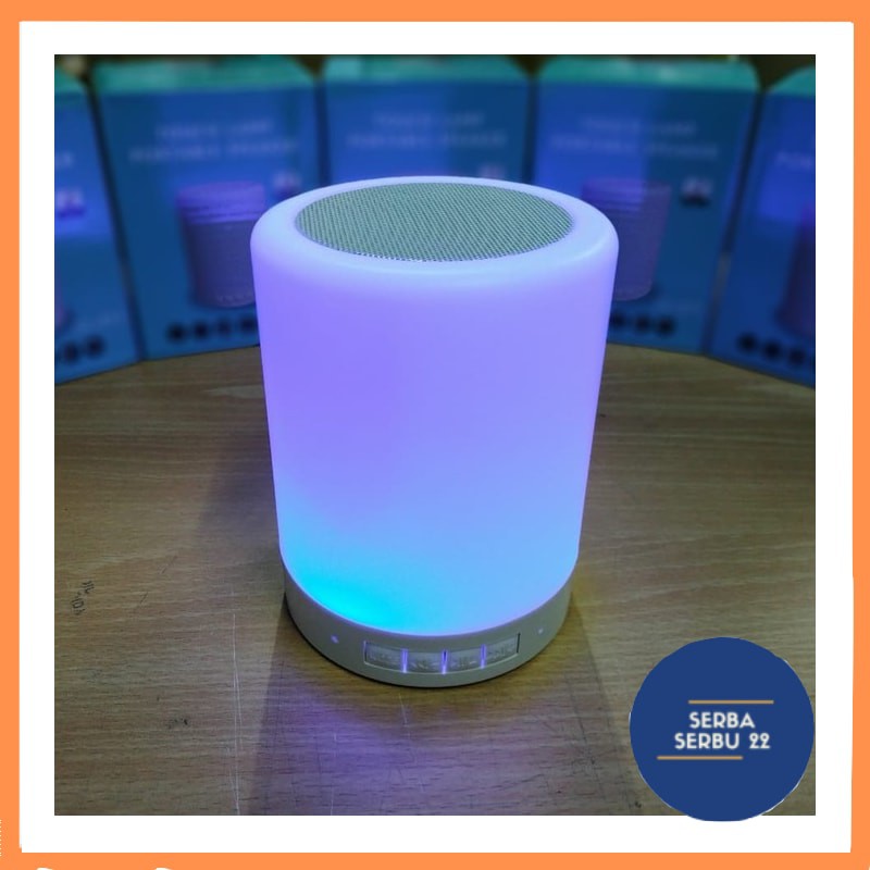 SPEAKER BLUETOOT CL-671 LAMPU TIDUR SMART TOUCH LAMP PORTBALE BLUETOOTH / SPEAKER LAMPU [SS]