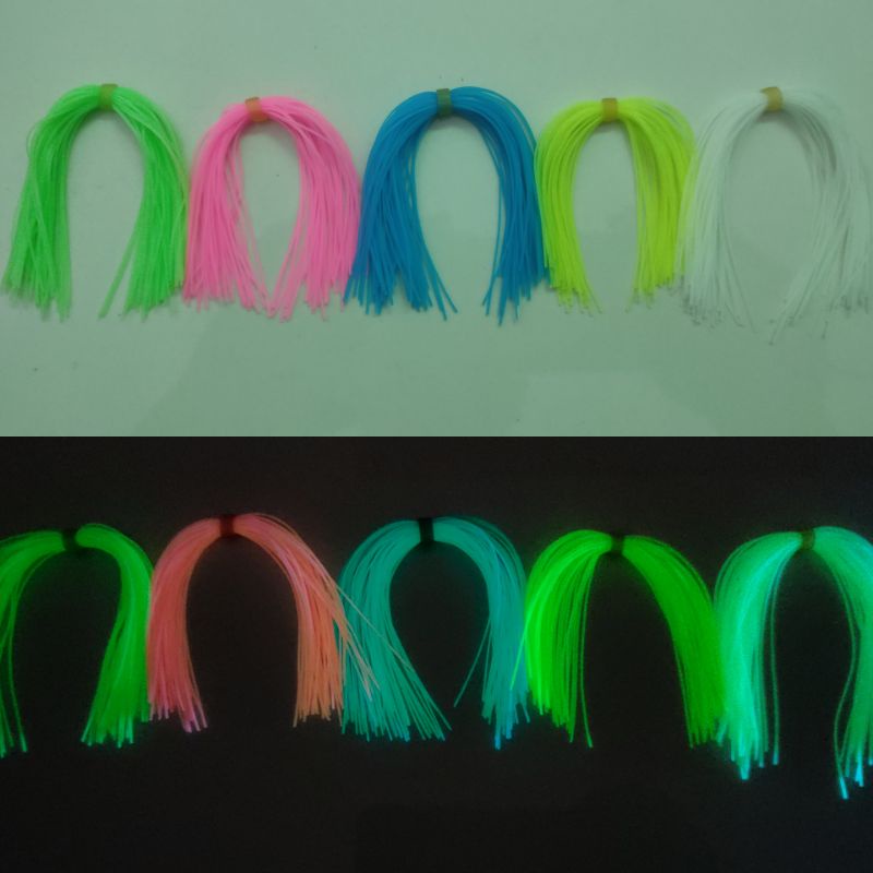 SKIRT ASSIST HOOK SPINNER JF SOFT FROGY  LUMINOUS (GID) Real Pict SATUAN