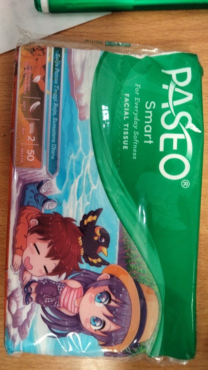 Tissue Paseo Smart Travel Pack 50s - Tissue Praktis Mini