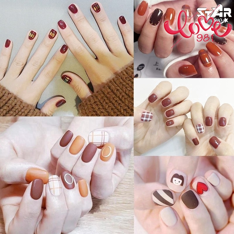 DA001-020 Stiker Kuku,3D Korea Tahan Lama Anti Air,Nail sticker,Dekorasi kuku,art,Fake nails,kuku