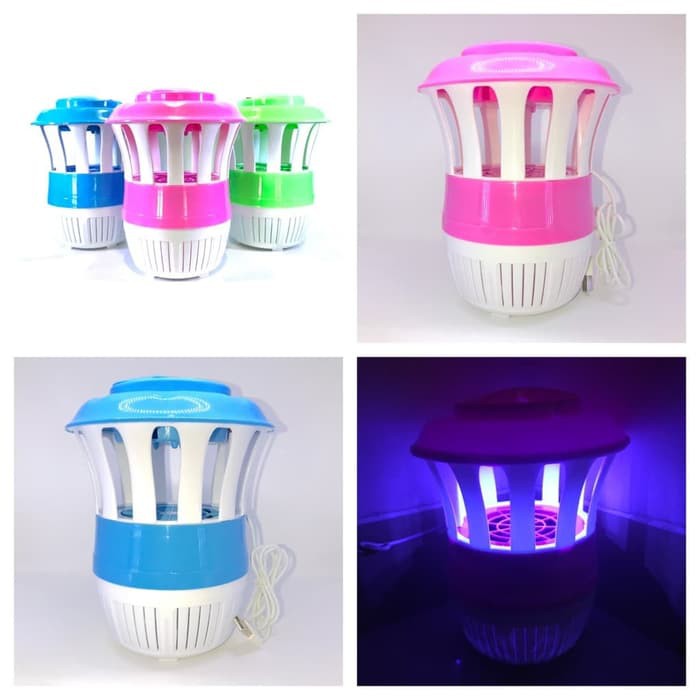 PERANGKAP NYAMUK LAMPU LED VIOLET ANTI / PENANGKAP NYAMUK LENTERA B25