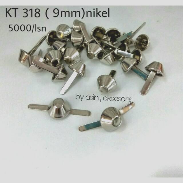 Kaki tas 9mm ( KT 318 Nikel )