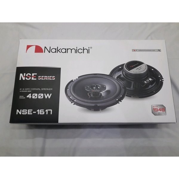 Speaker Coaxial Nakamichi NSE 1617 Mobil Universal