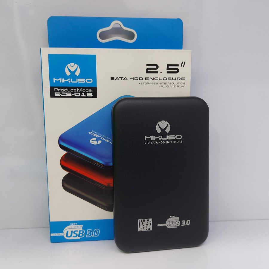 Casing Hardisk External HDD External Case 2.5 USB 3.0 MIKUSO ECS-018